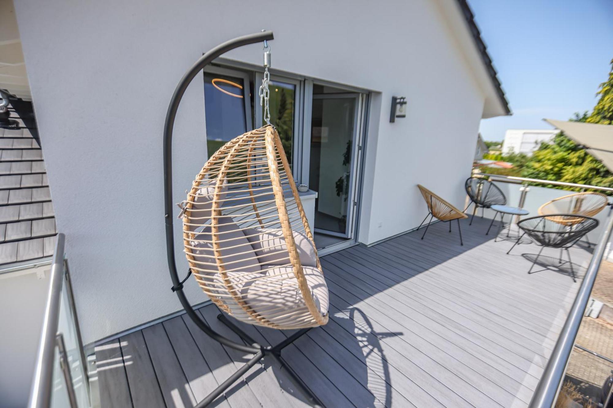 Penthouse-Wohnung I 100 Qm I Blick Auf Die Weinreben I Nespresso I Emma Matratzen Auggen Exteriör bild
